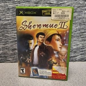 Xbox Shenmue 2 with manual without bonus movie Tested